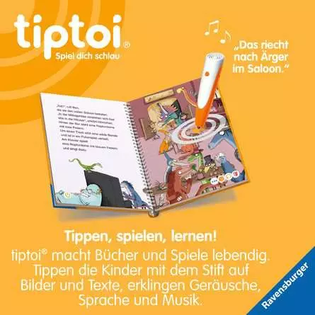 tiptoi® Lese-Lausch-Abenteuer Dino-Stadt