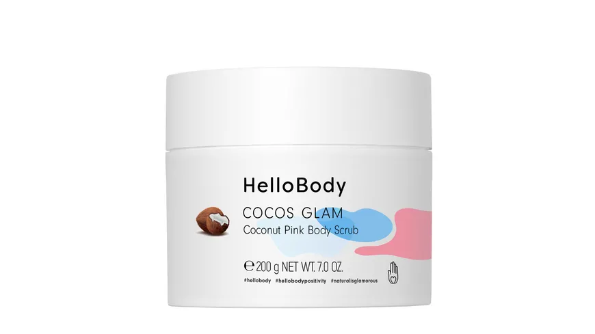 HelloBody Körperpeeling Cocos Glam 200 ml