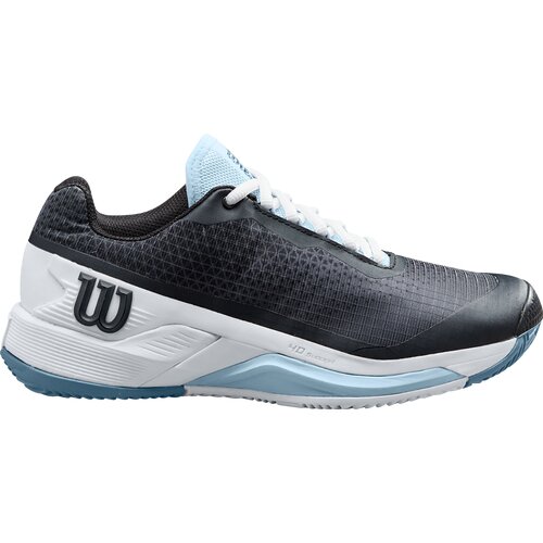 DAMEN TENNISOUTDOORSCHUHE RUSH PRO 4.0 W CLAY BK/WH/CHINA BLUE
