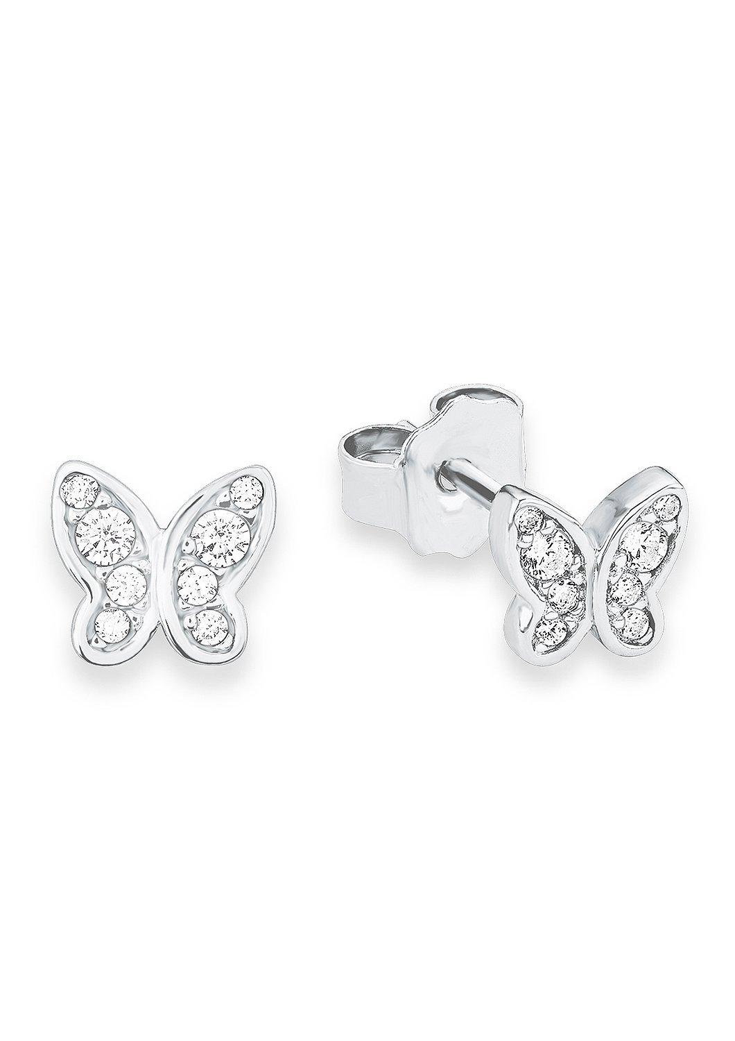 Schmetterling-Ohrringe aus Silber  272.603.6414.4164-01E0