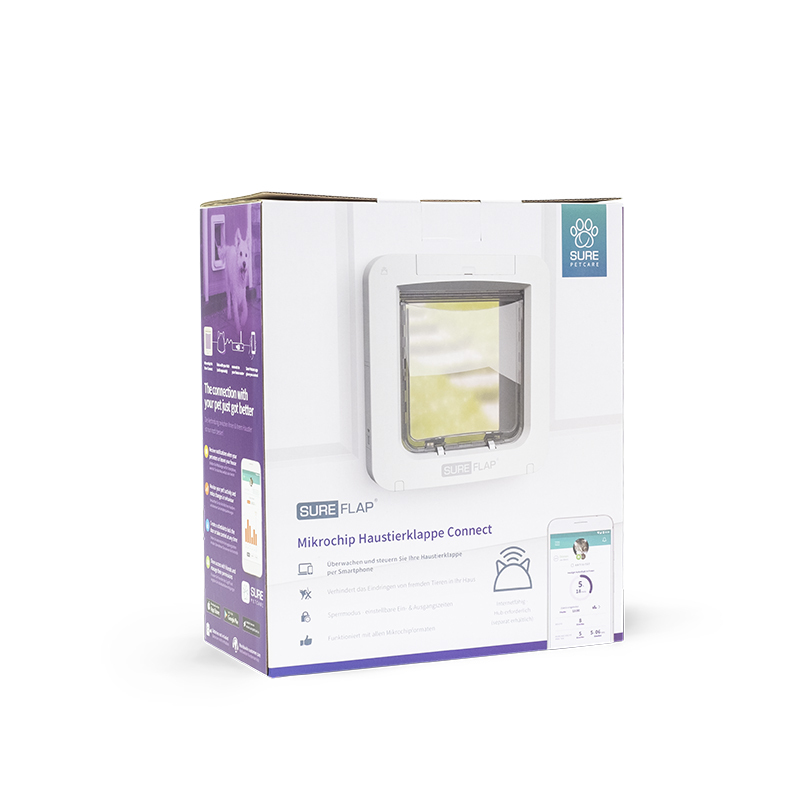 SureFlap Klappen & Türen SureFlap Mikrochip Haustierklappe Connect ohne Hub