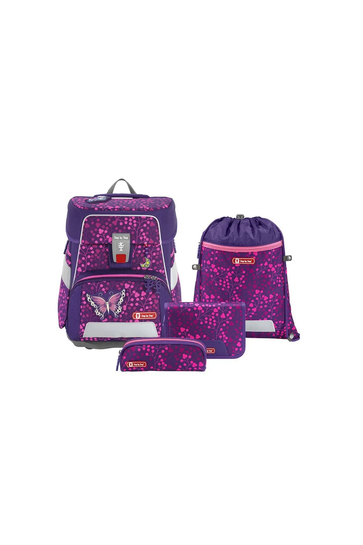 Step By Step  Rucksack - Rosa - Unifarben