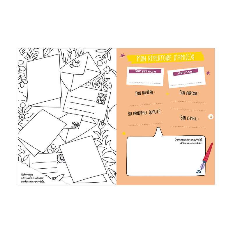 Carnet Mon carnet secret créatif - Auzou