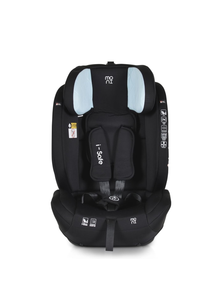Moni Kindersitz i-Size i-Safe in blau günstig kaufen onesize