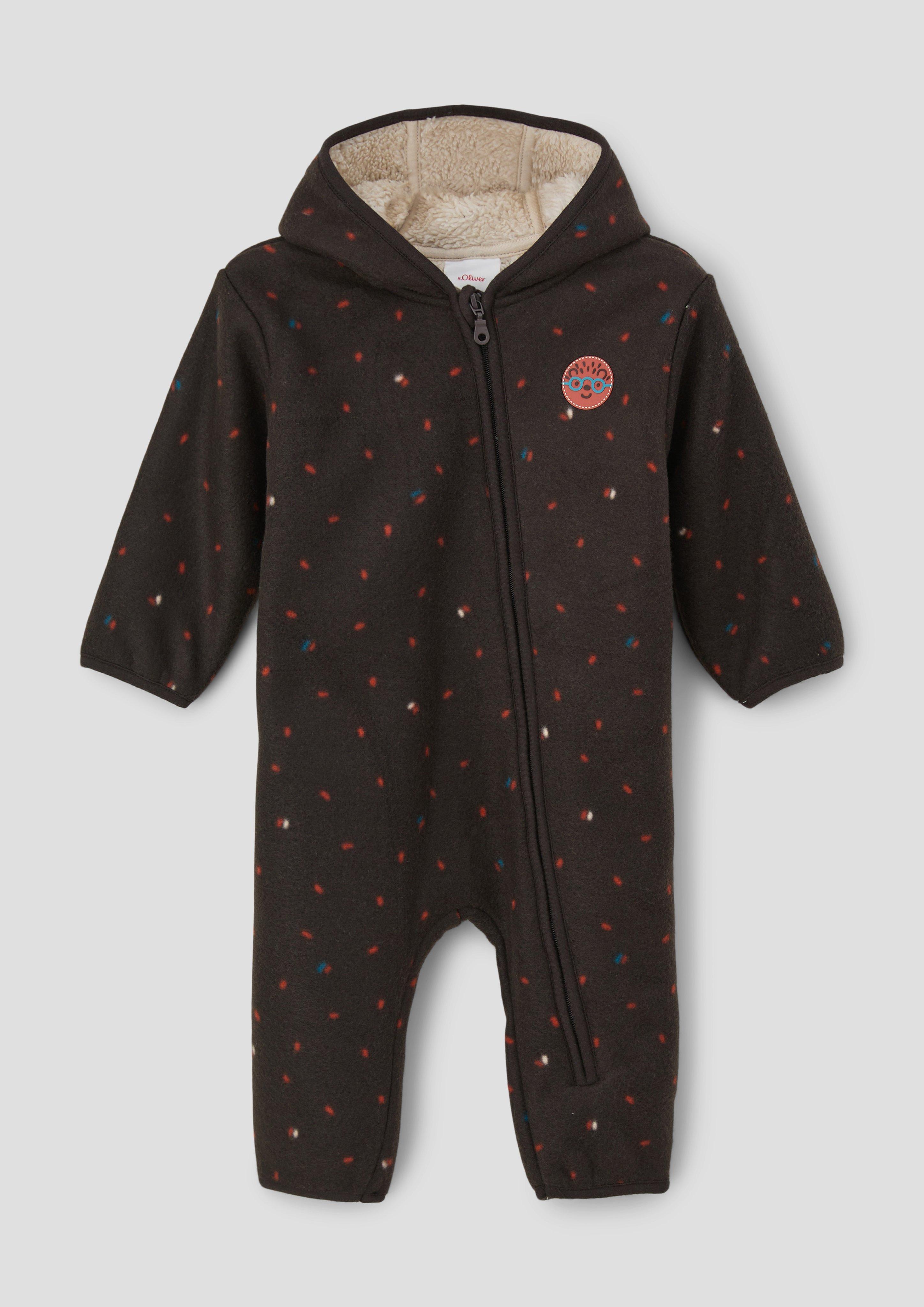 Fleece-Overall mit Teddyfutter  2133965-89A3