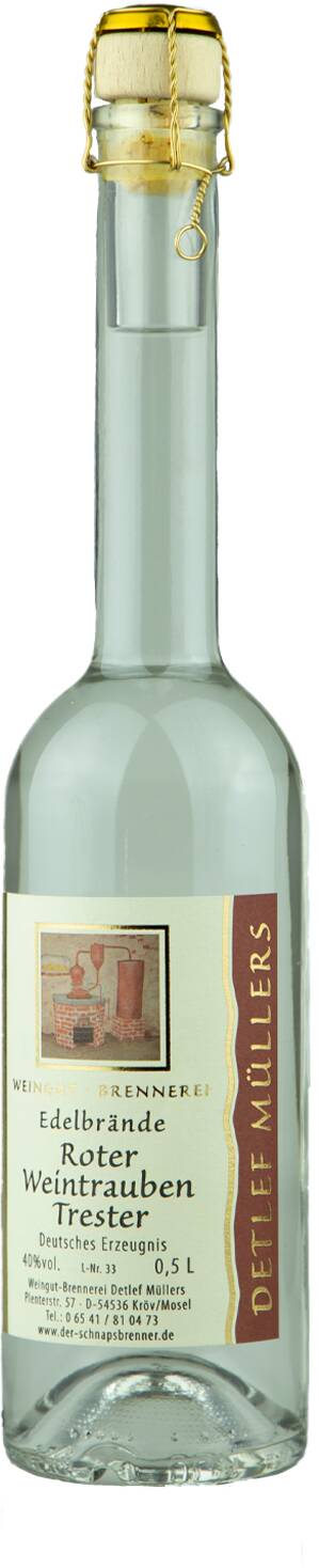 Weingut-Brennerei Detlef Müllers Roter Weintraubentrester