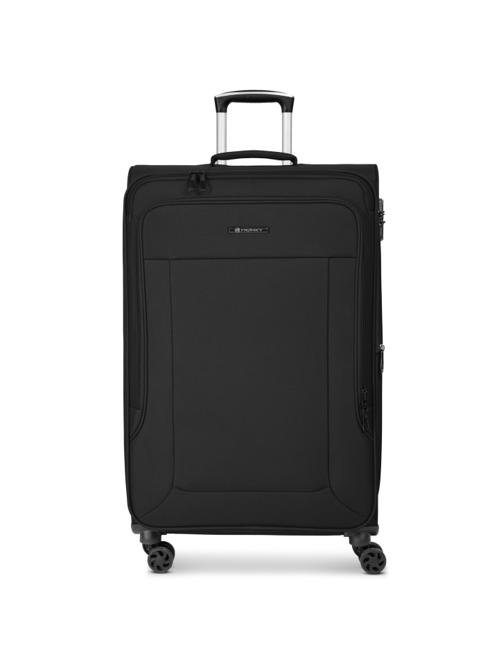 Franky Melbourne 3.0 4-Rollen Trolley 79 cm mit Dehnfalte in black2 günstig kaufen onesize