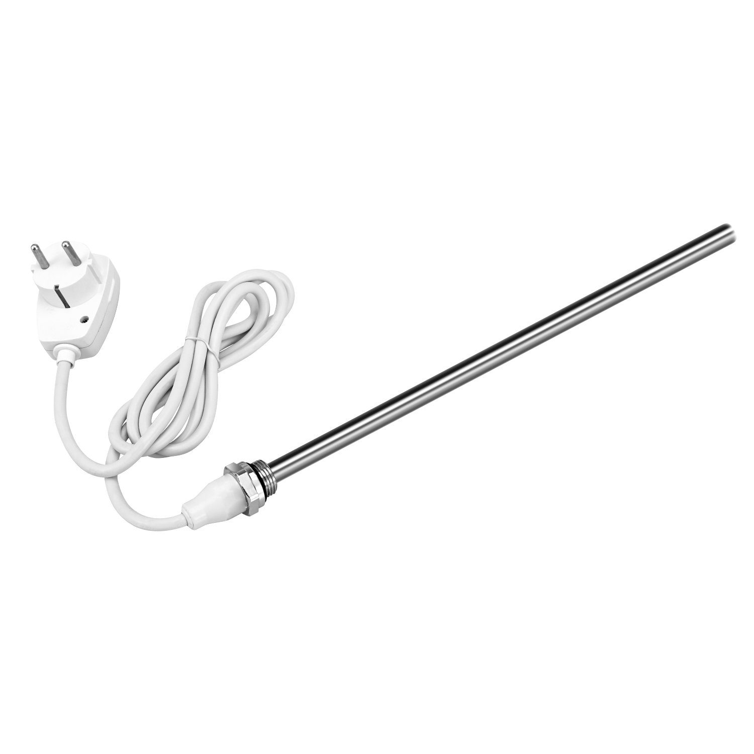 EMKE Heizstab EMKE Heizstab Heizpatrone für Badheizkörper mit Stecker und Schalter