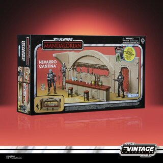 ** % SALE % ** Star Wars The Mandalorian Vintage Collection Nevarro Cantina mit Imperial Death Trooper (Nevarro)