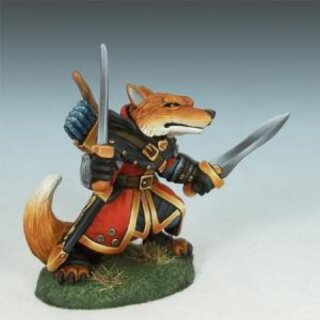 Fuchs mit zwei Klingen