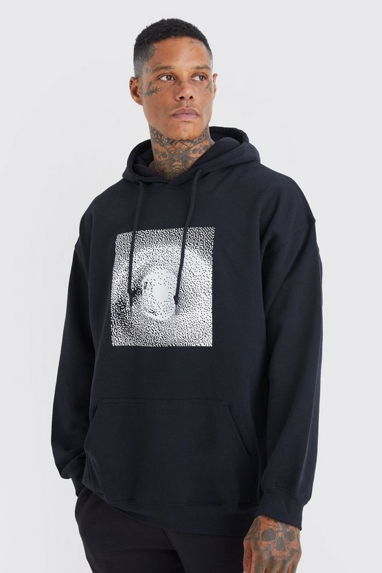 Oversize Hoodie mit Print