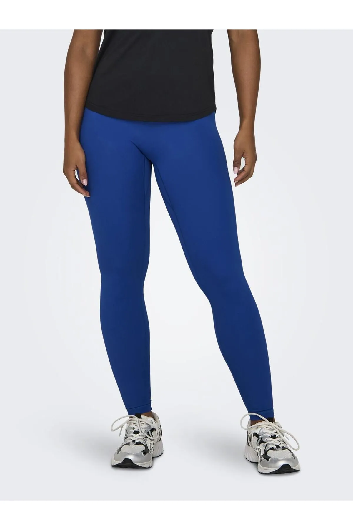 Only Play  Sport-Leggings - Blau - Mittlerer Bund