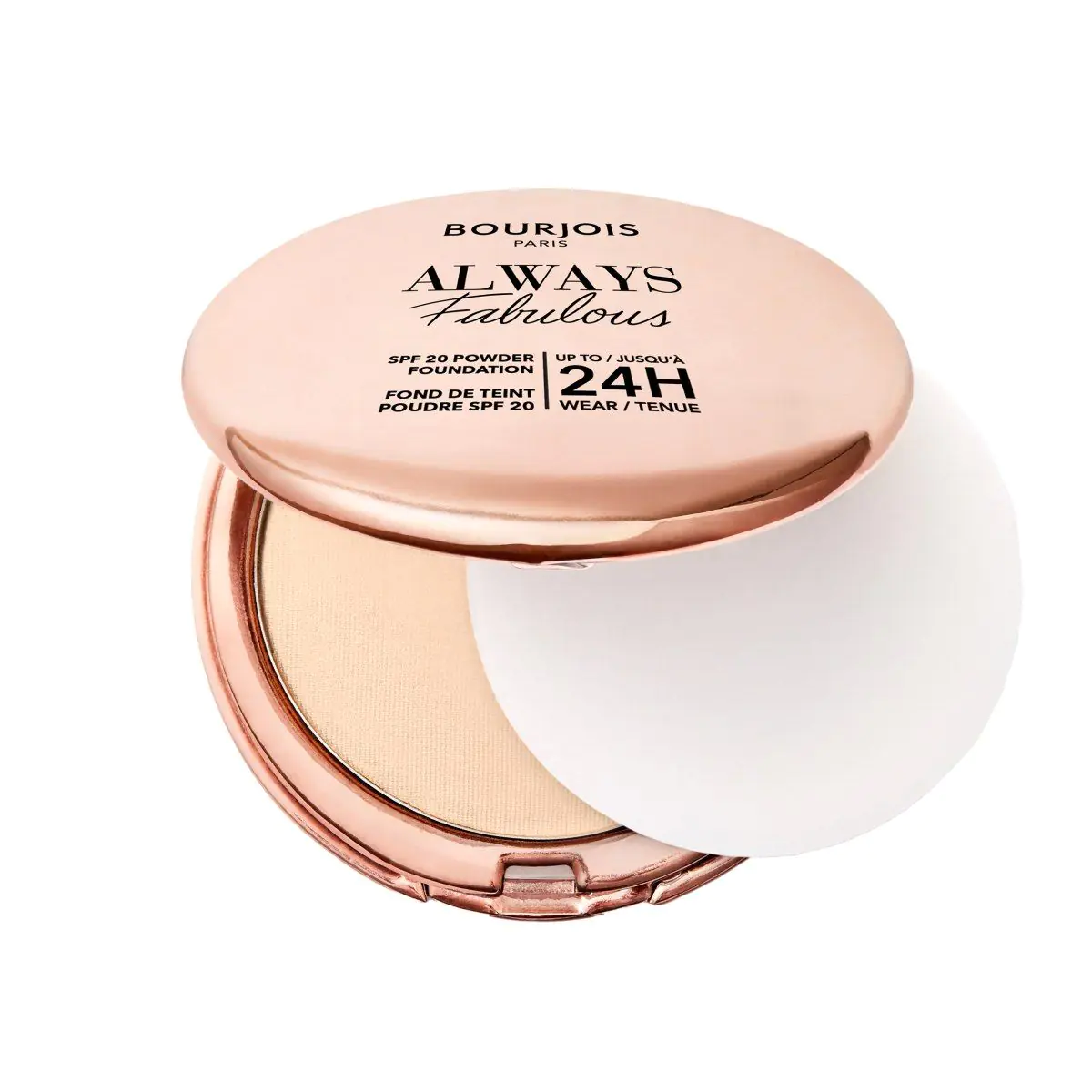 Bourjois Always Fabulous puder u kompaktnom nijansi 115
