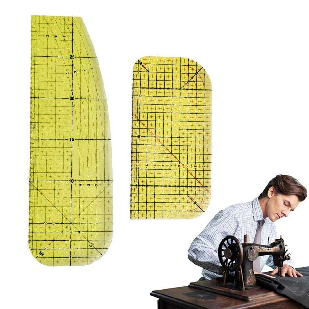 Jormftte Ärmelbrett Bügellineal Hitzebeständig,Hot Ironing Ruler