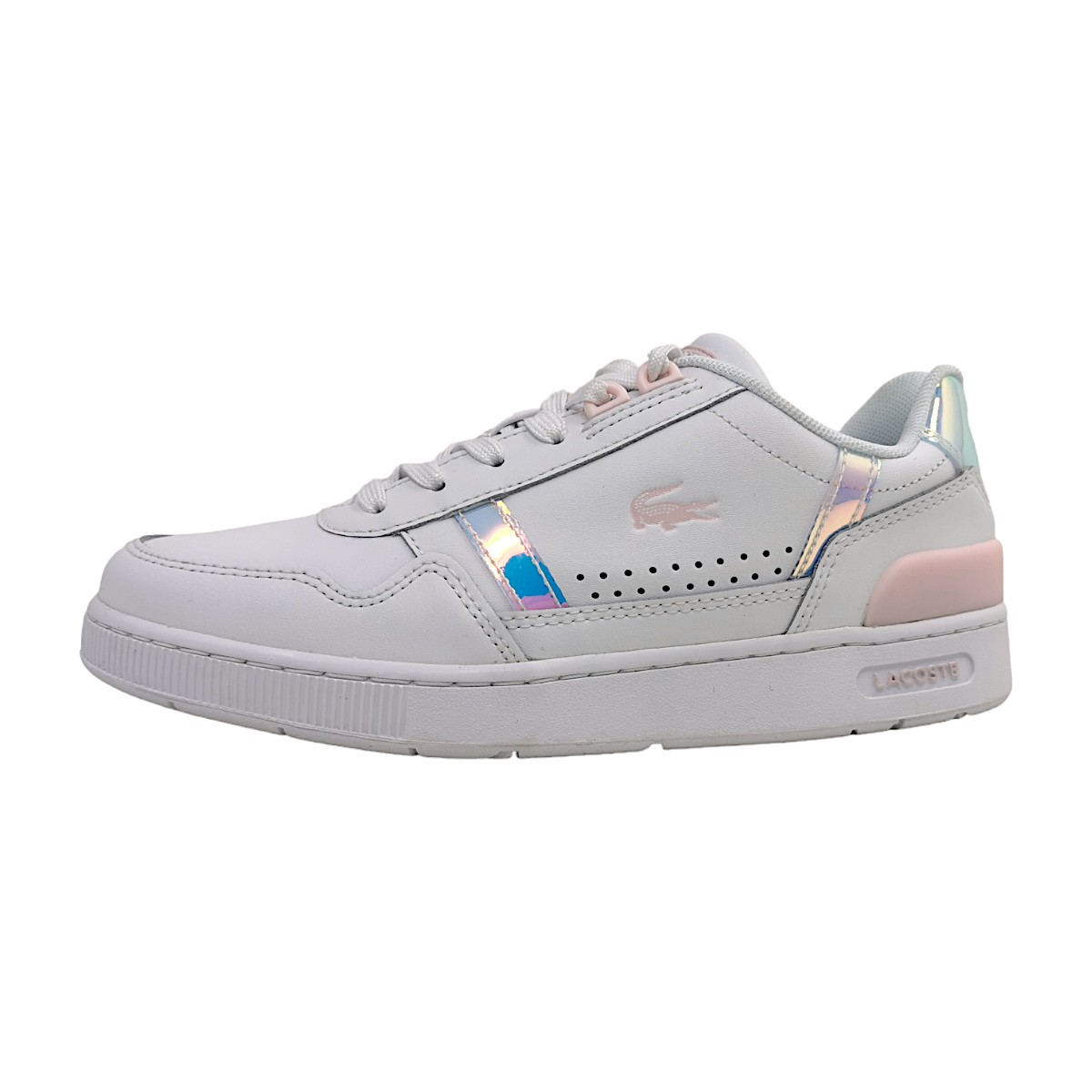 Lacoste T-Clip Pastel Accent Snea 747SFA00611Y9 Weiß 1Y9 White/ Pink