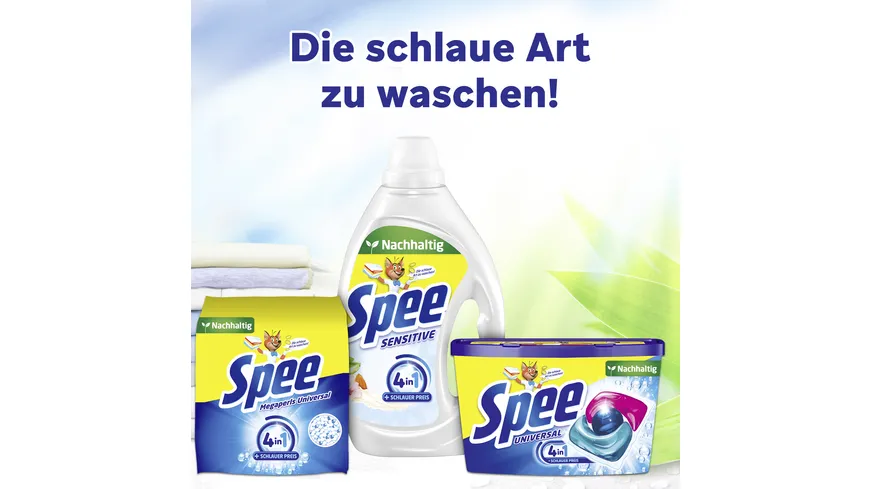 Spee Sensitive Aloe Vera & Mandelmilch Vollwaschmittel 990 ml