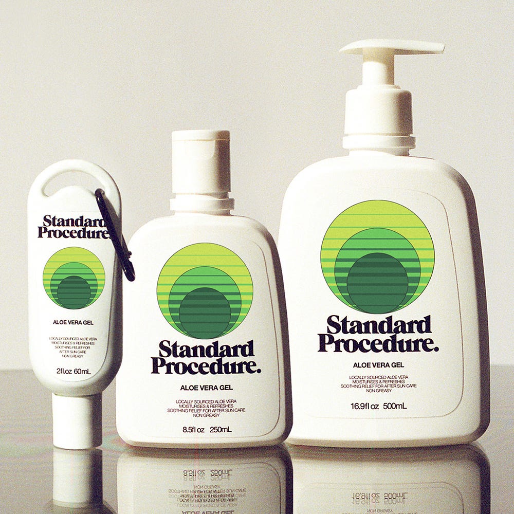 Standard Procedure Aloe Vera After Sun Gel 125 ml