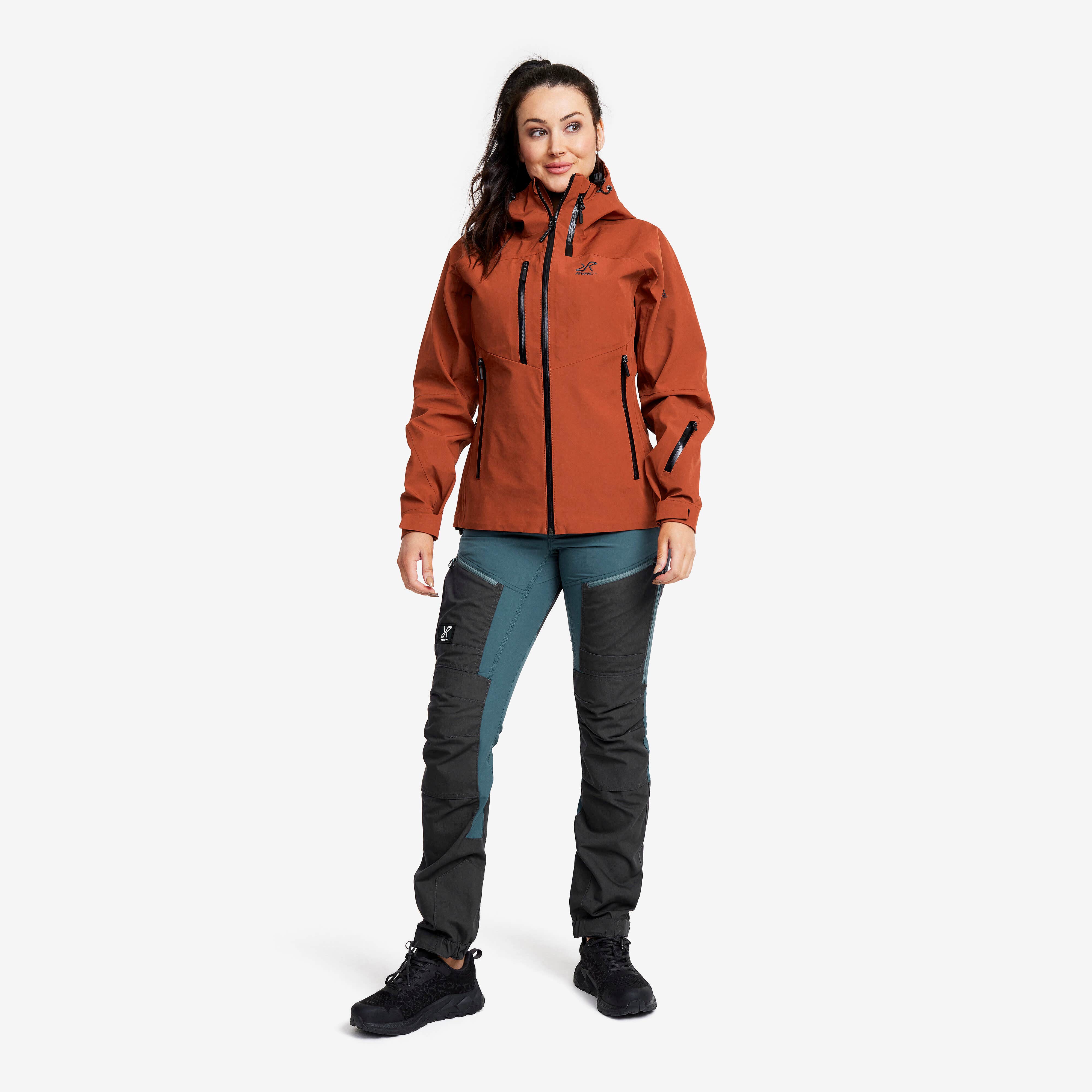 Cyclone Rescue Jacket 2.0 Femme Rusty Orange