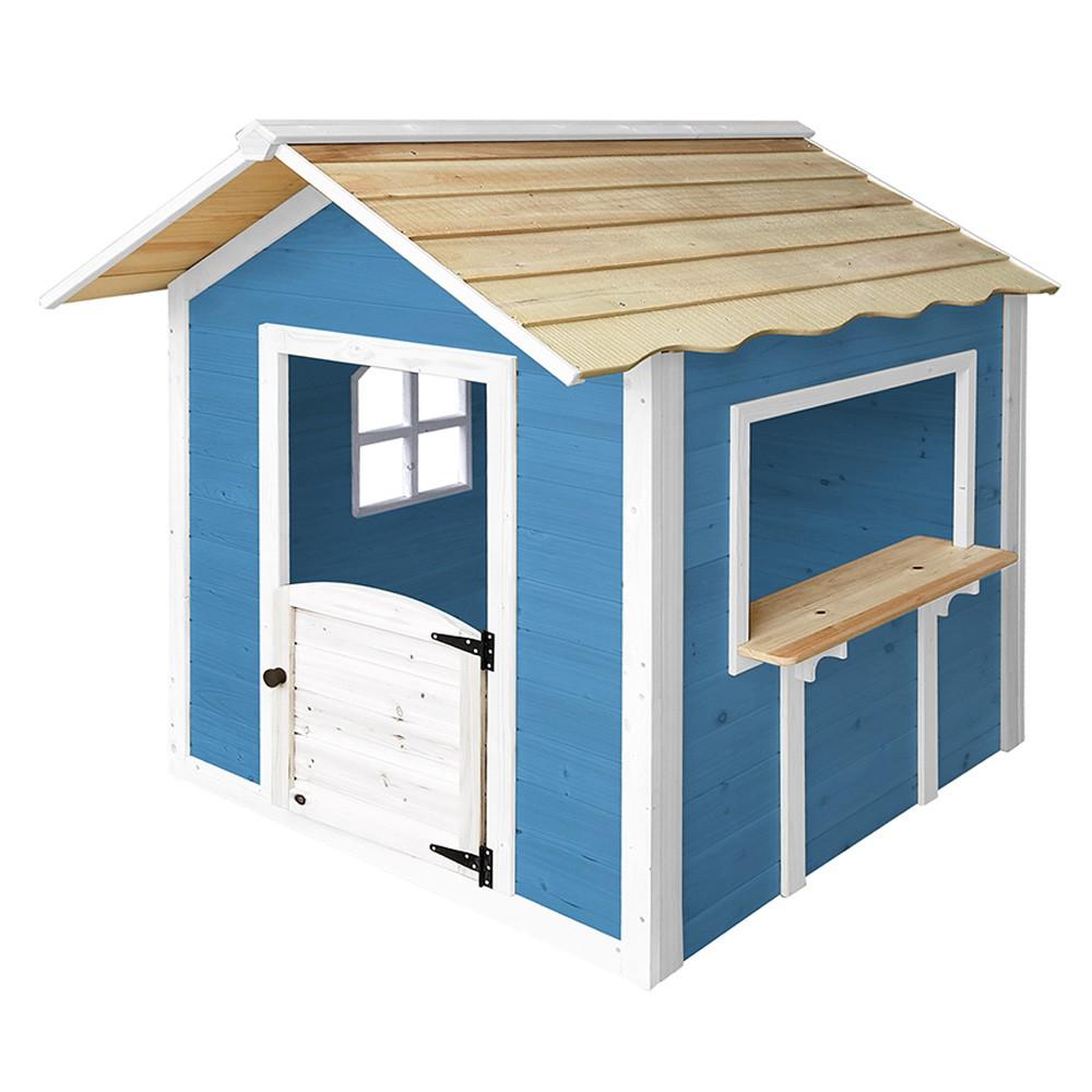 Home Deluxe Spielhaus - Der große Palast / Blau ohne Bank