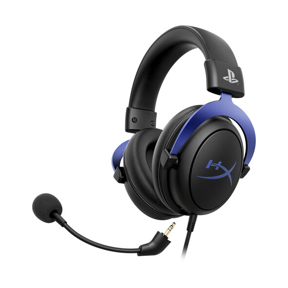 Wired Headset Cloud, blau, PS4 + PS5