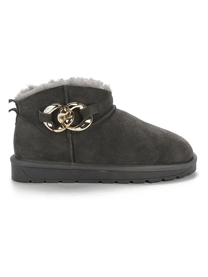 NICEBAY Leder-Winterboots 