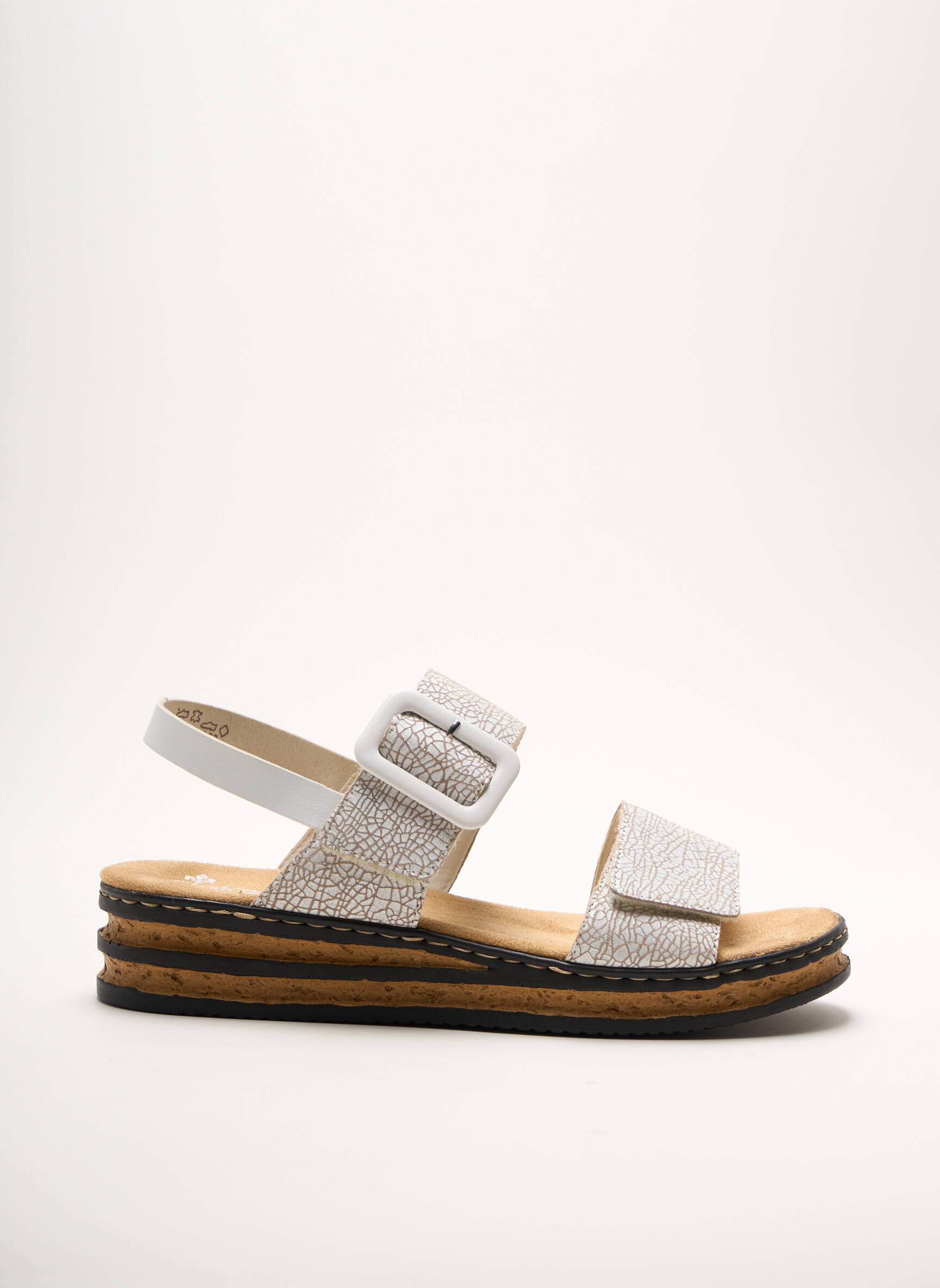 Rieker Sandales Nu Pieds Femme couleur beige