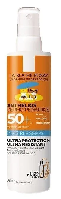 La Roche-Posay Anthelios D-Ped usynlig beskyttelsesspray SPF50+