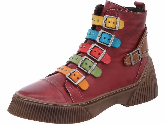 GEMINI Stiefeletten rot