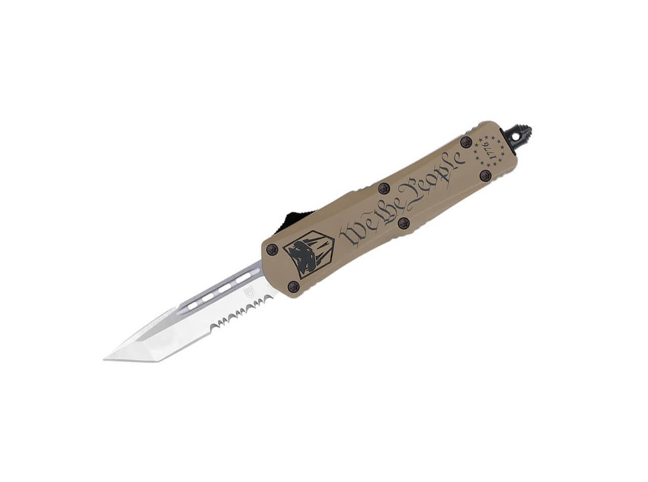 Small FS-3 We The People Tanto Serrated