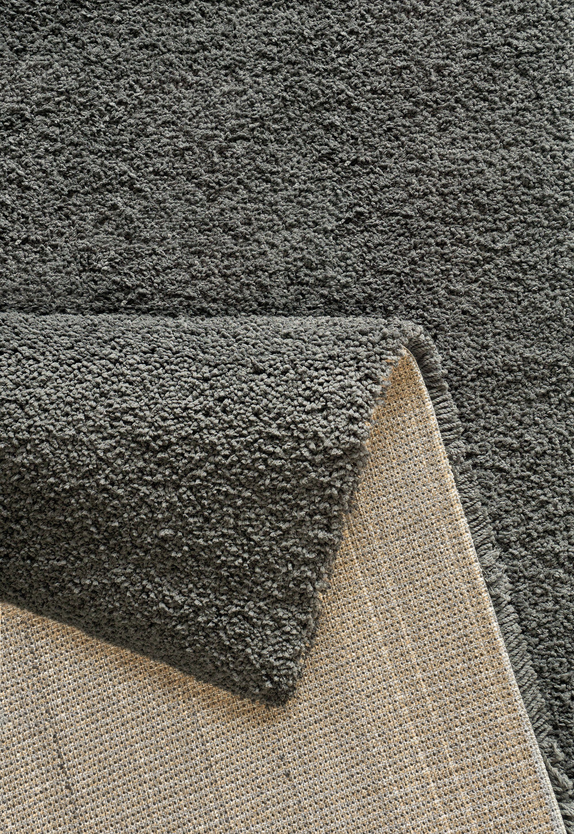 Hochflor-Teppich Vince, my home, rechteckig, Höhe: 31 mm, besonders weich durch Mikrofaser, extra flauschig