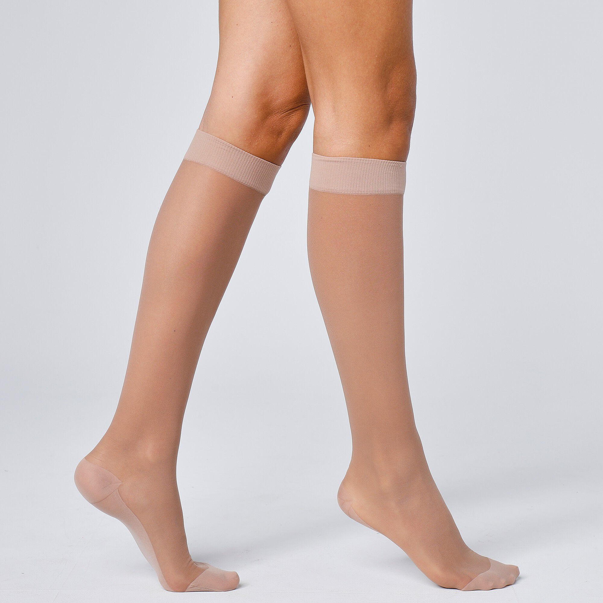 Mi-bas anti fatigue 70 deniers