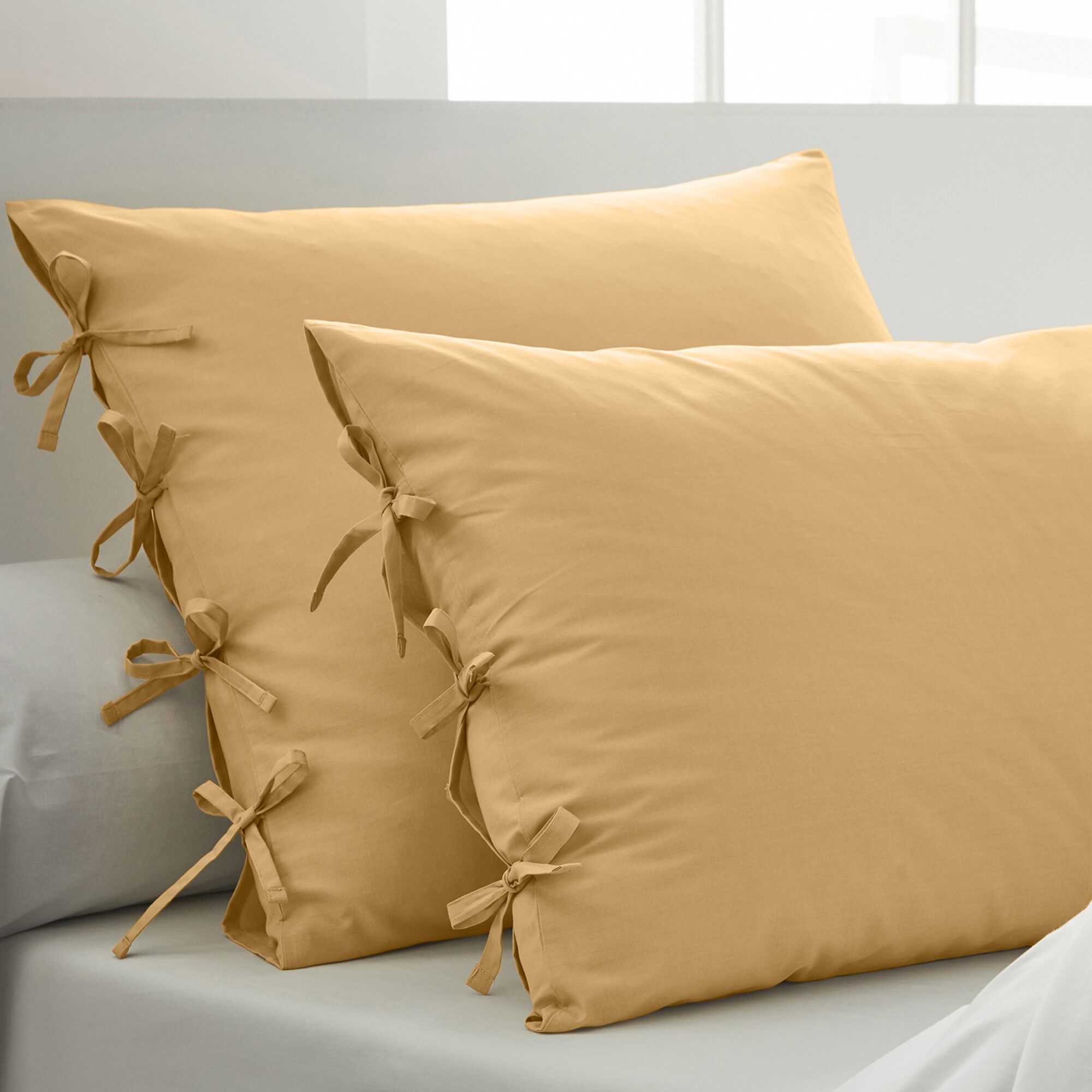 Linge de lit uni percale