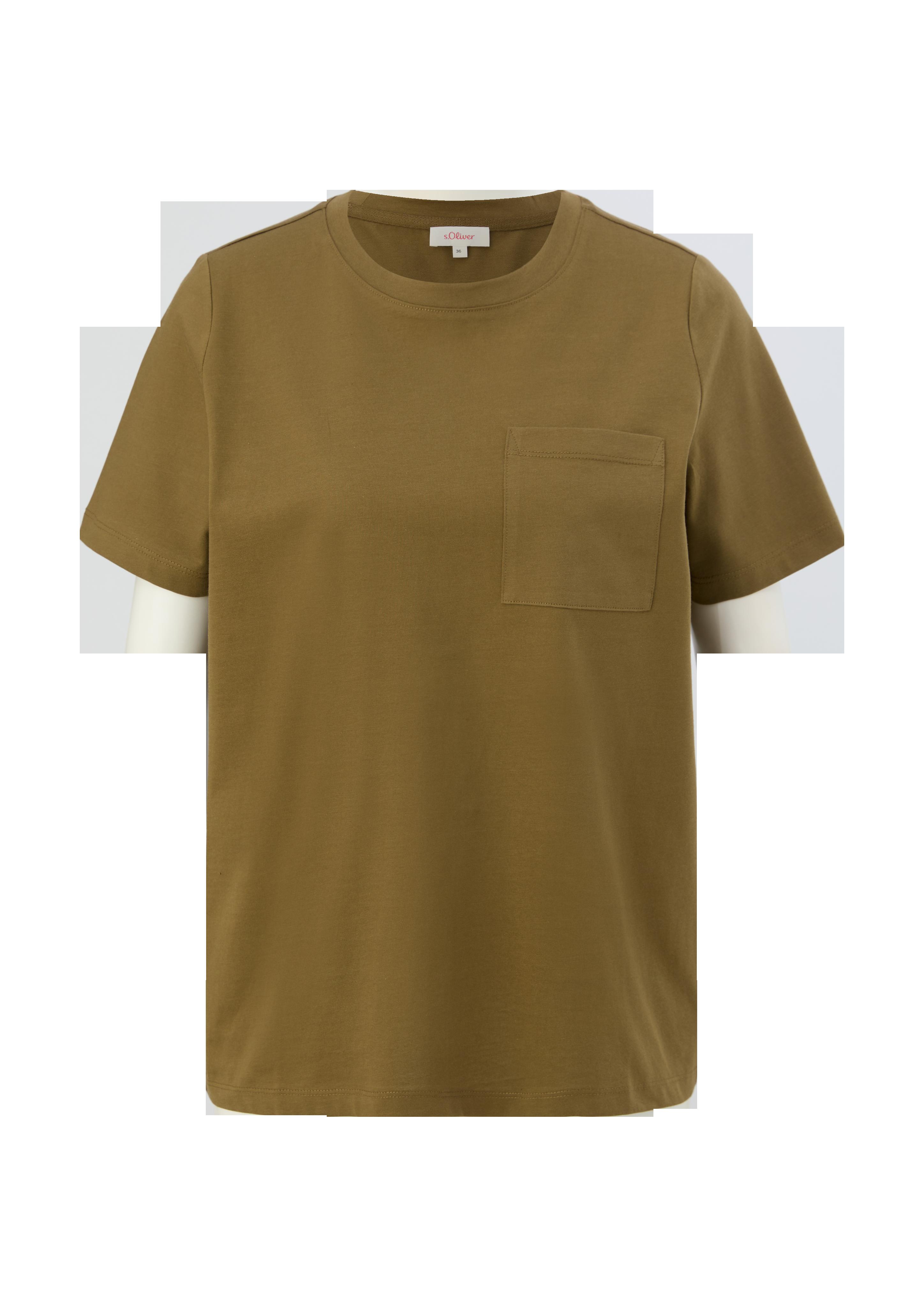 T-Shirt mit Brusttasche  2129626-7723