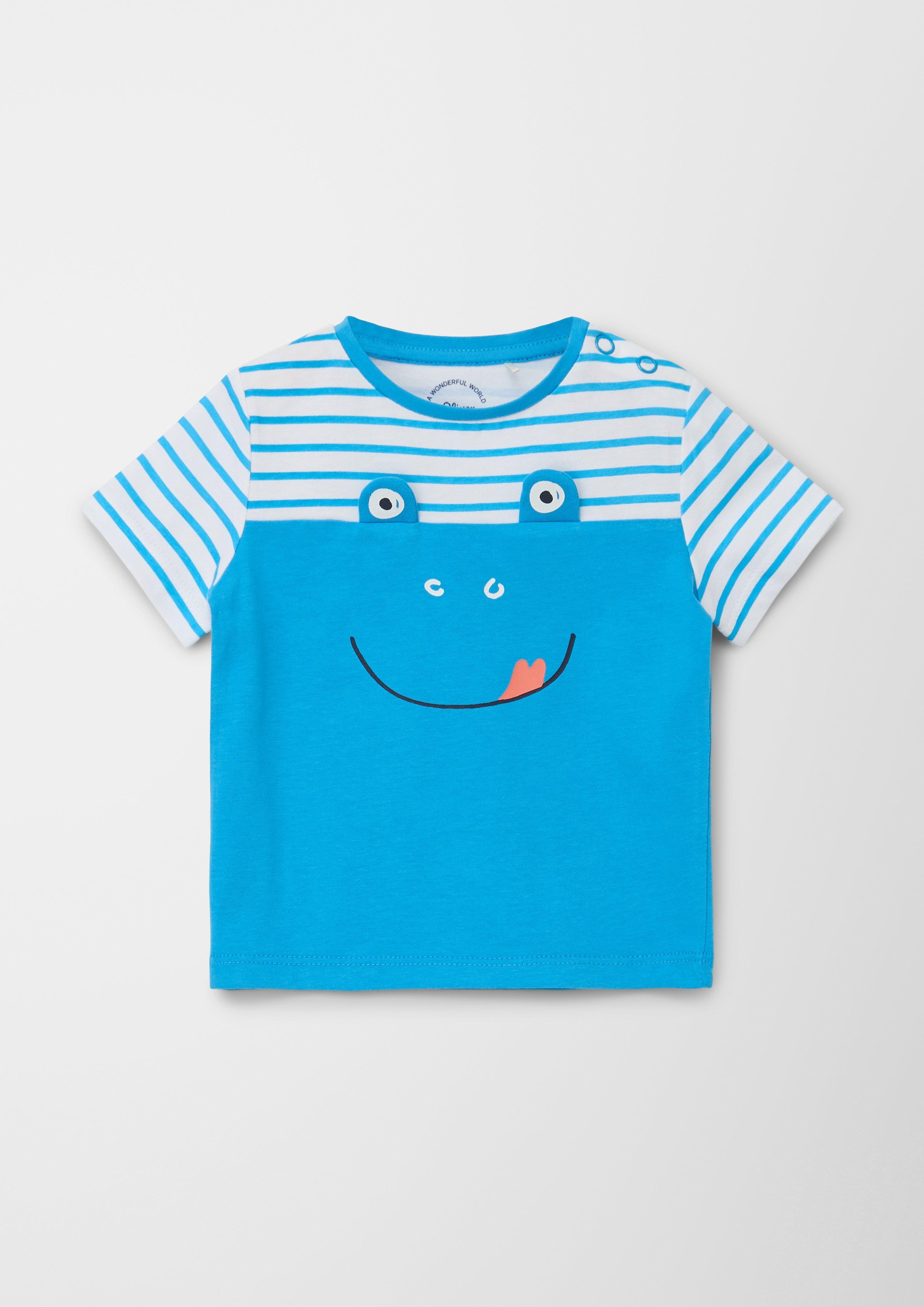 Baumwollshirt mit Frosch-Artwork  2130733-6431