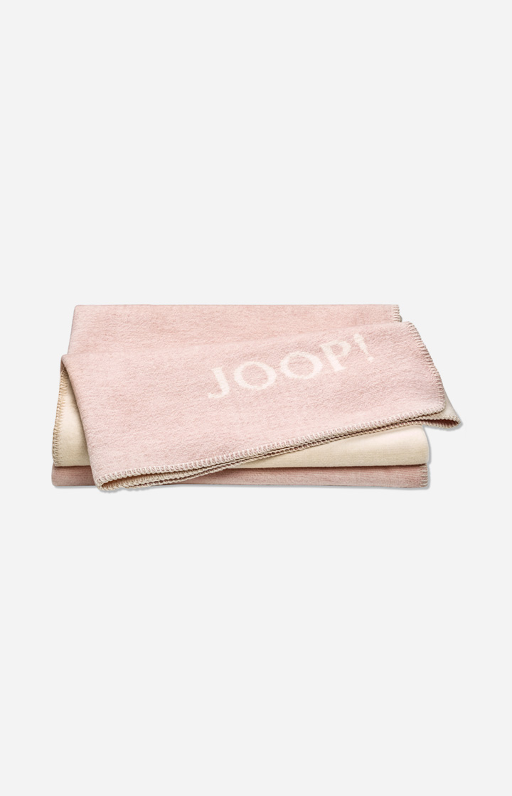 Wohndecke JOOP! MELANGE-DOUBLEFACE in Nude-Creme