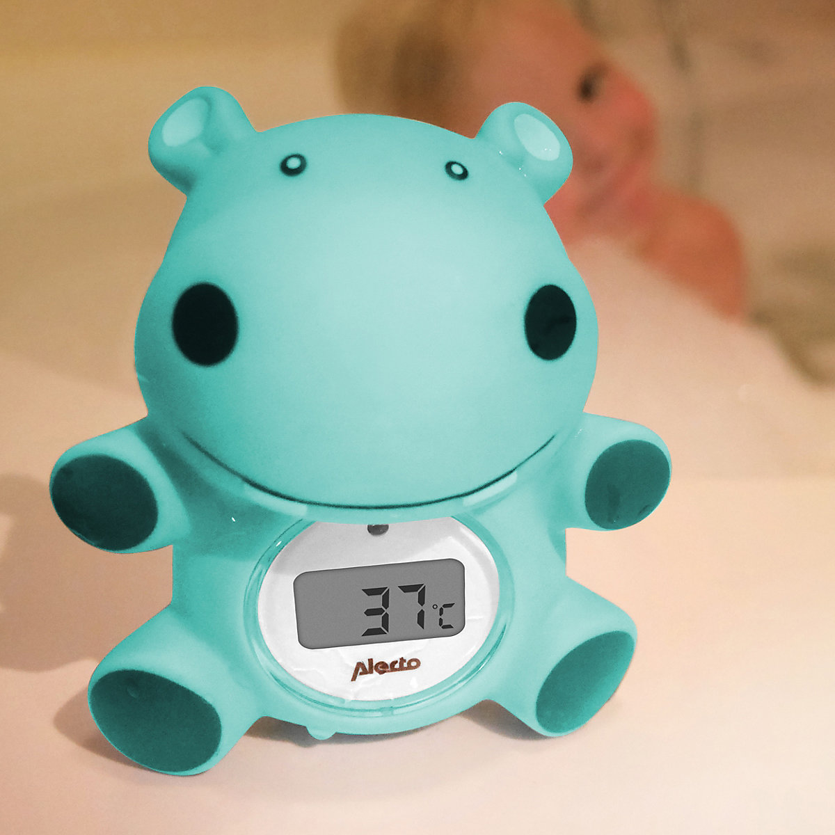 BC-11 HIPPO - Raum- und Badewannenthermometer, Nilpferd