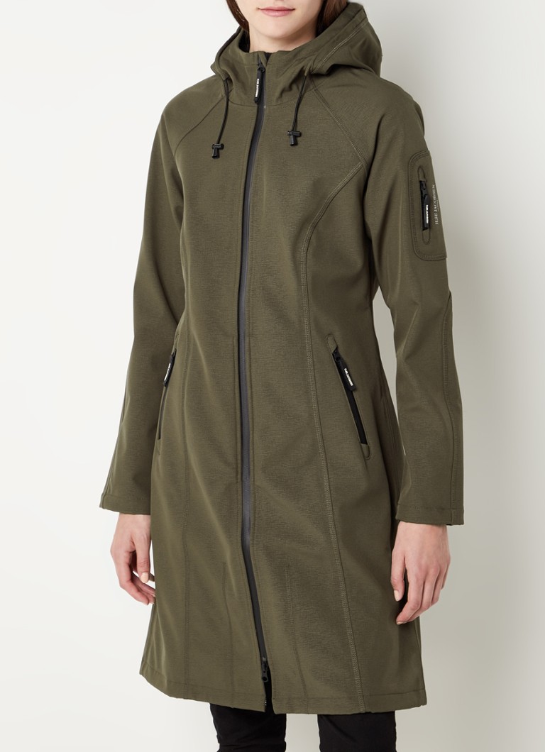 Veste de pluie softshell Ilse Jacobsen Rain37L avec fermeture éclair étanche
