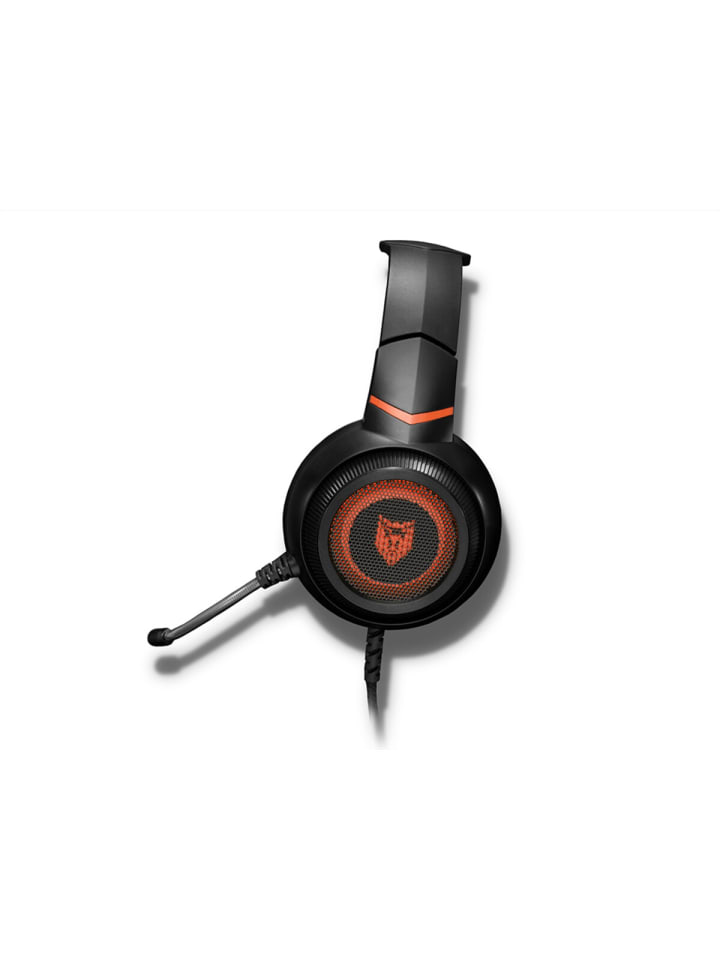 COFI 1453 Gaming Kopfhörer 2,1 m Kabel in Schwarz, verstellbarer Kopfband, mit in Schwarz günstig kaufen onesize