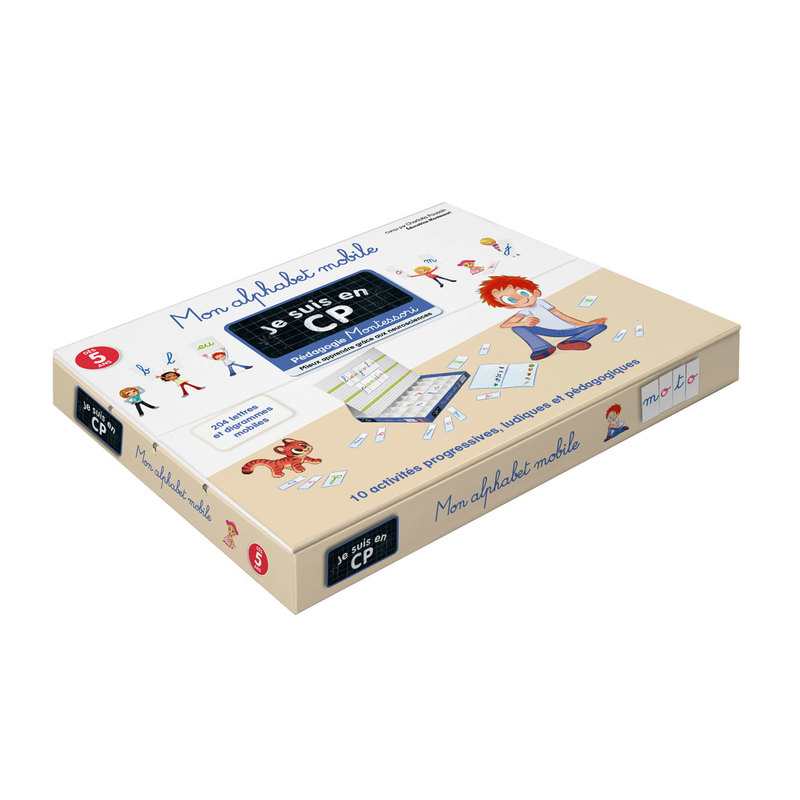 Coffret Je suis en CP, Mon alphabet mobile - Flammarion