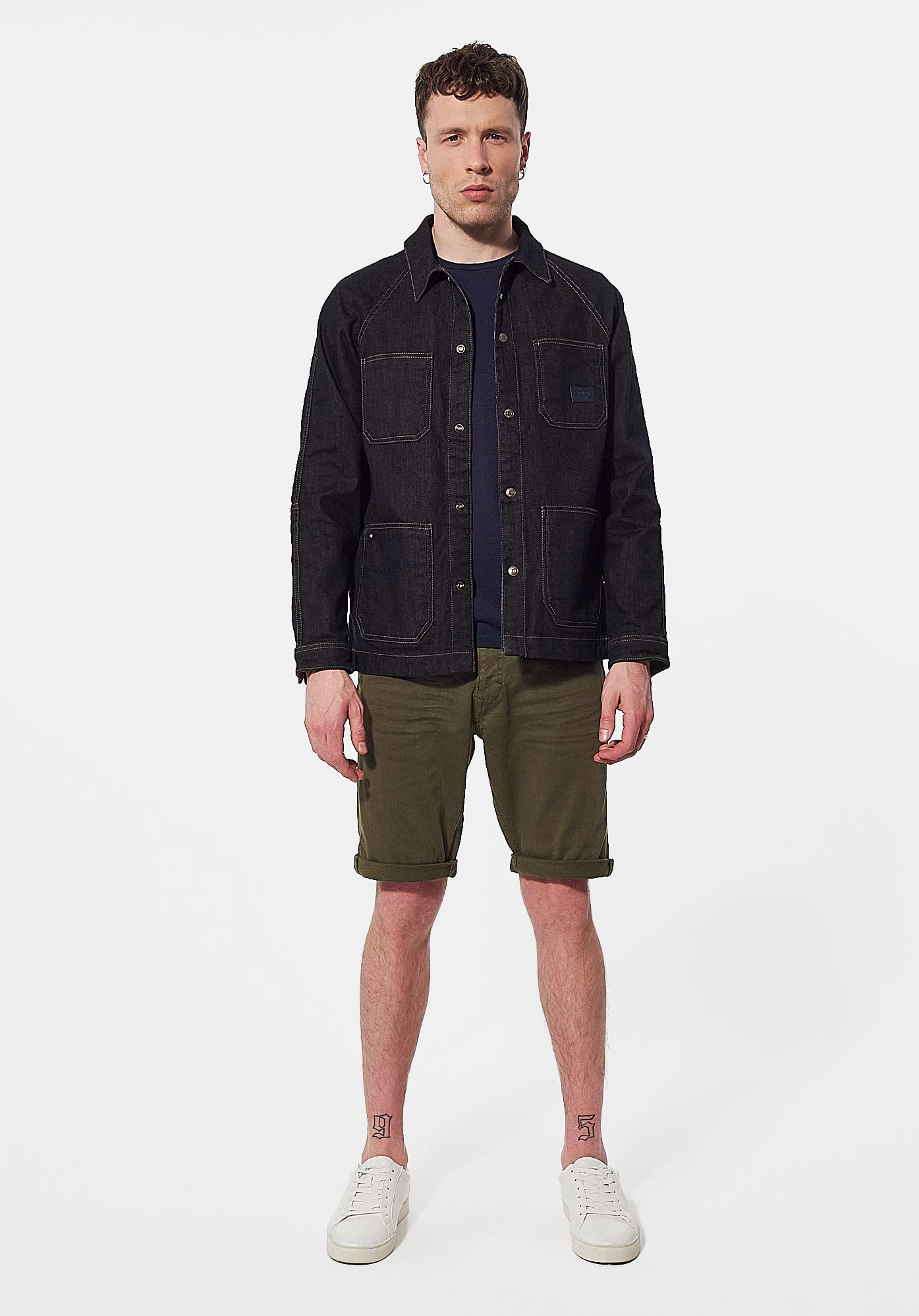 JEFF   Veste en jean réversible Homme