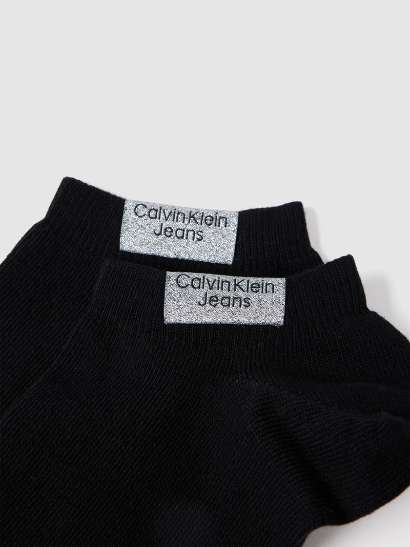 Sneakersocken mit Bio-Baumwoll-Anteil in black