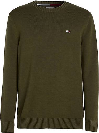 TOMMY-JEANS Herren Strickpullover ESSENTIALS aus Bio-Baumwolle