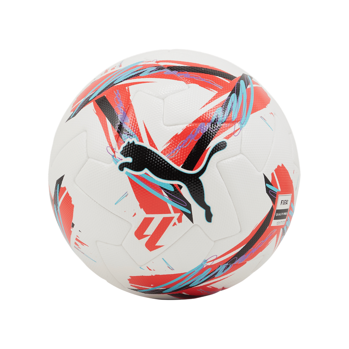 PUMA Orbita LaLiga 1 Spielball Weiss F01