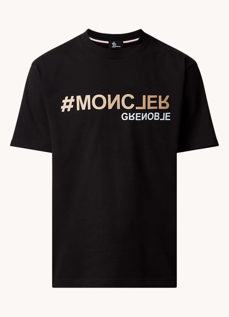 Tricou Moncler cu logo imprimat