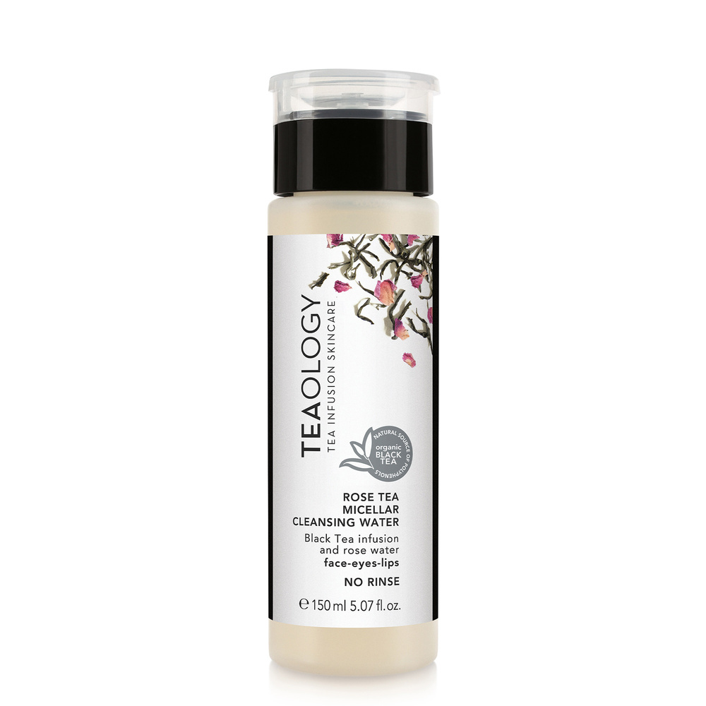 Teaology Rose Tea Micellar Cleansing Water Eau Micellaire Démaquillante