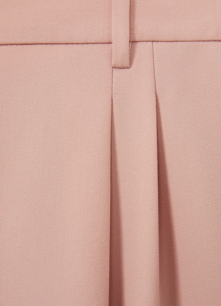 Pantaloni Reiss Billie cu talie înaltă, cu talie largă și buzunare laterale.