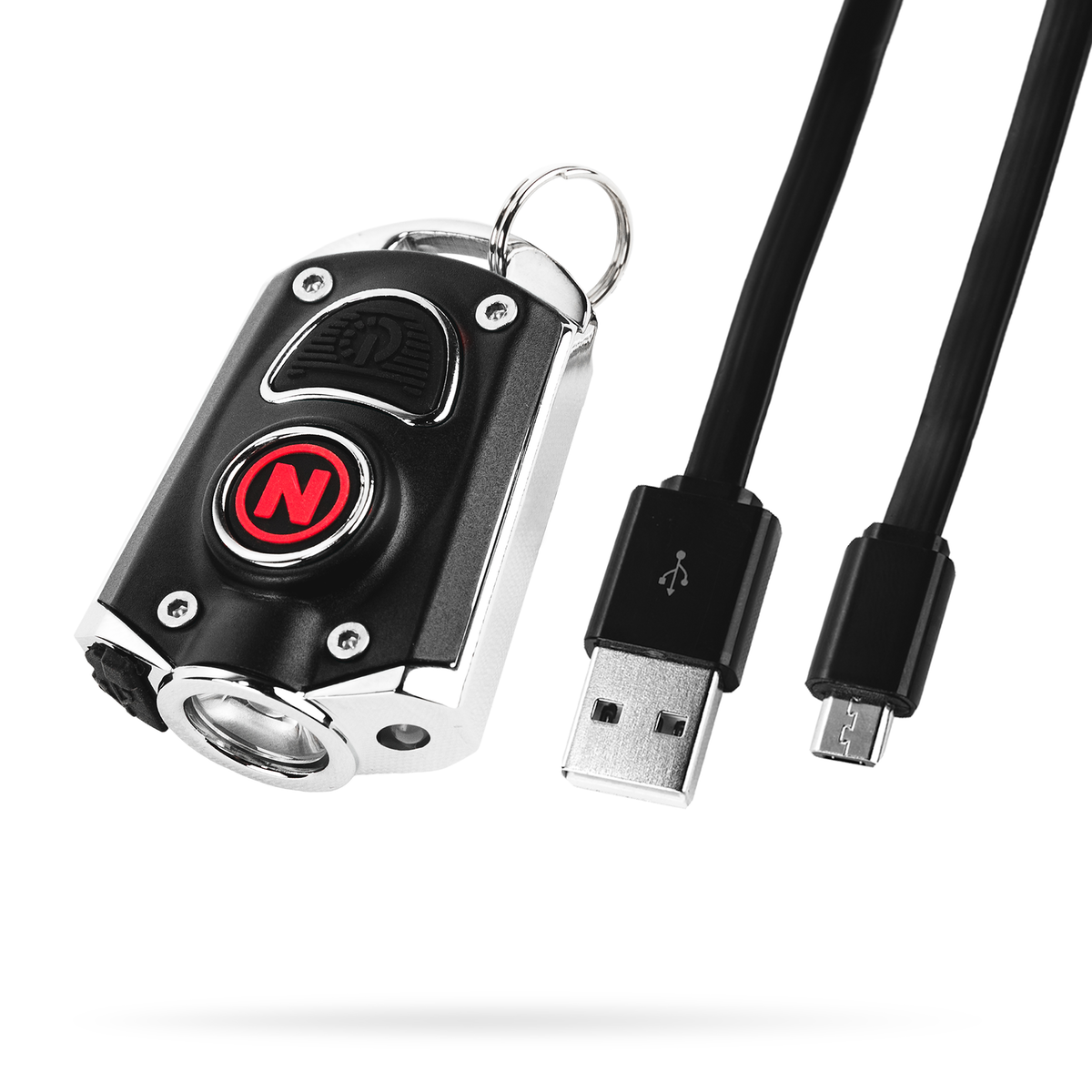 Nebo Mycro Keychain Light 400 Lumen Rechargeable Taschenlampe