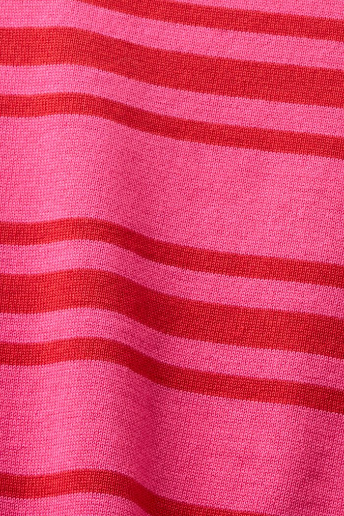 Gestreiftes Sweatshirt mit Rundhalsausschnitt