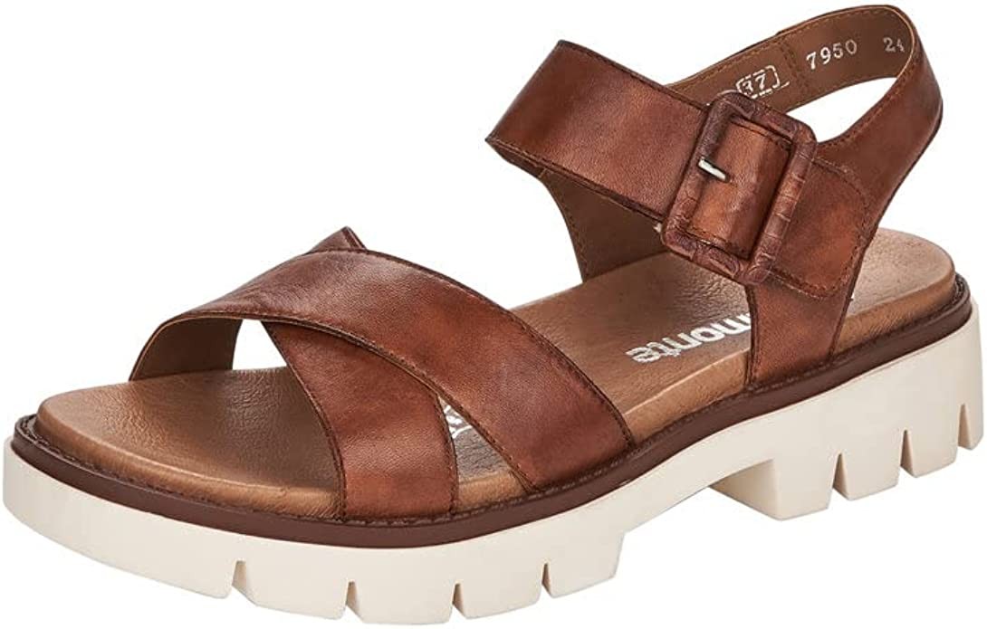 REMONTE Klassische Sandalen braun