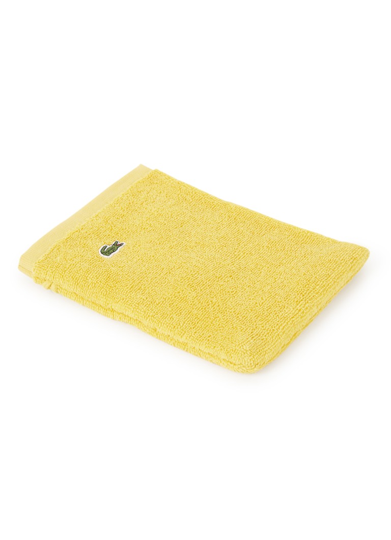 Lacoste LeCroco washcloth - 21 x 15 cm